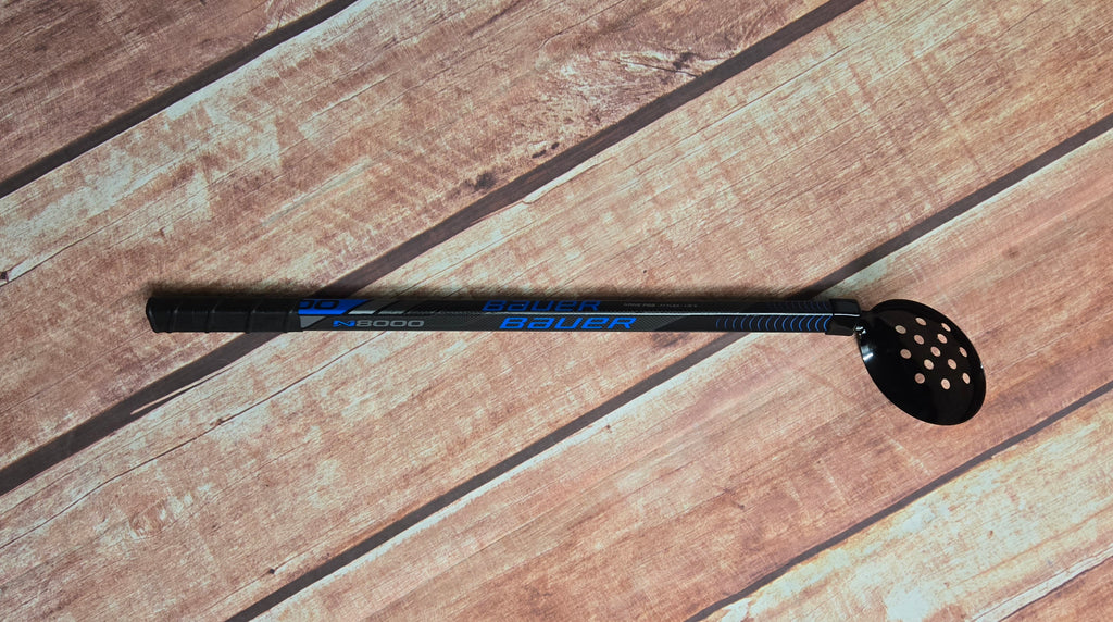 Five-Hole Ice Scoop (long) - Bauer Stick