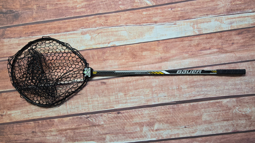 Extra Long Full Strength Landing Net - Bauer Stick