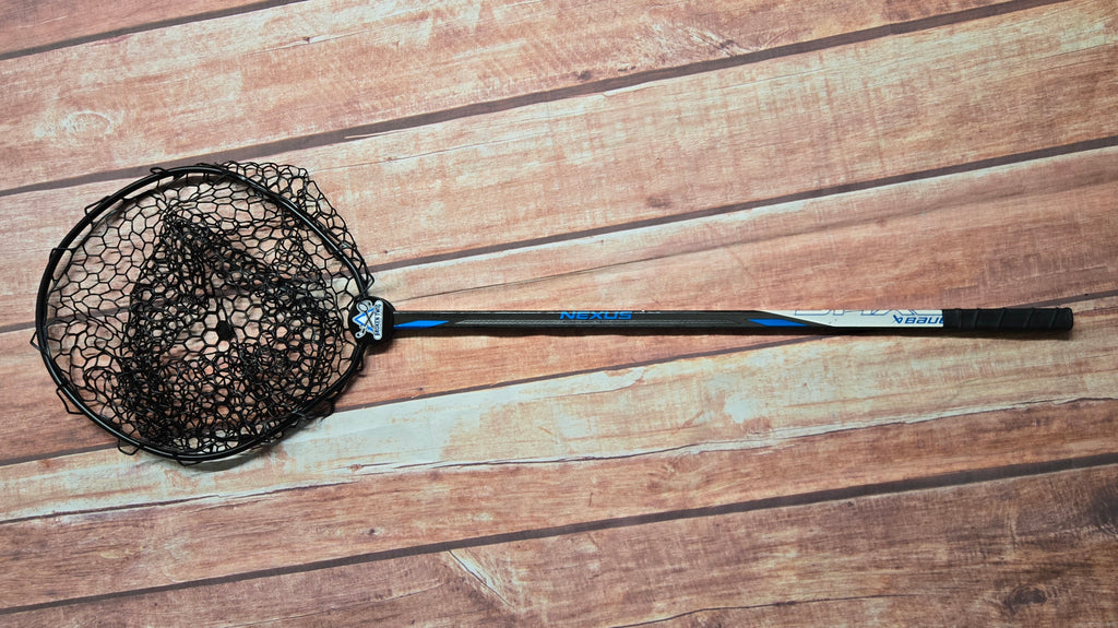 Extra Long Full Strength Landing Net - Bauer Stick