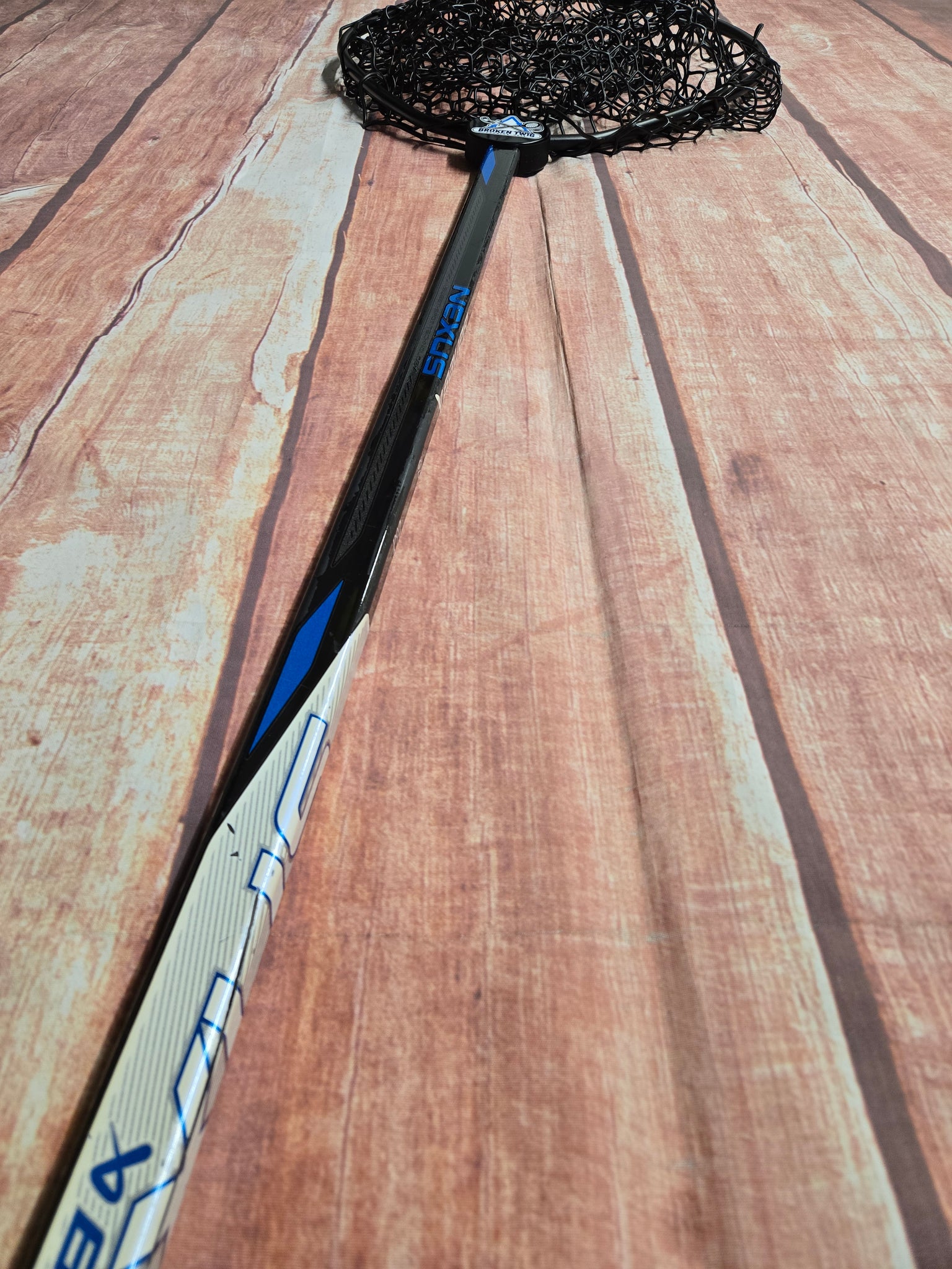 Extra Long Full Strength Landing Net - Bauer Stick