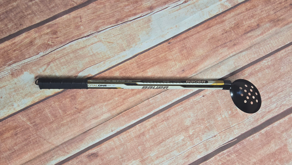 Five-Hole Ice Scoop (long) - Bauer Stick