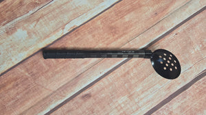 Five-Hole Ice Scoop (short) - Black-Out Stick