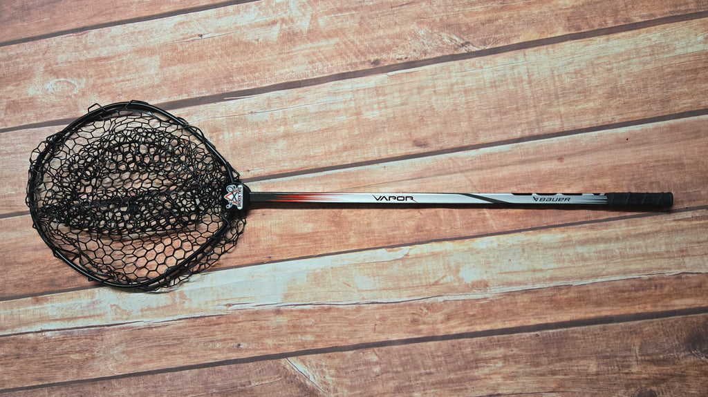 Extra Long Full Strength Landing Net - Bauer Stick