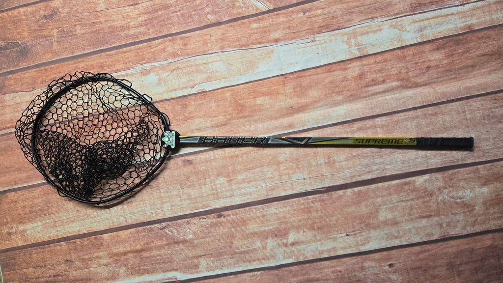 Extra Long Full Strength Landing Net - Bauer Stick