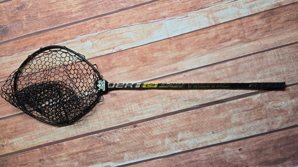 Extra Long Full Strength Landing Net - Bauer Stick