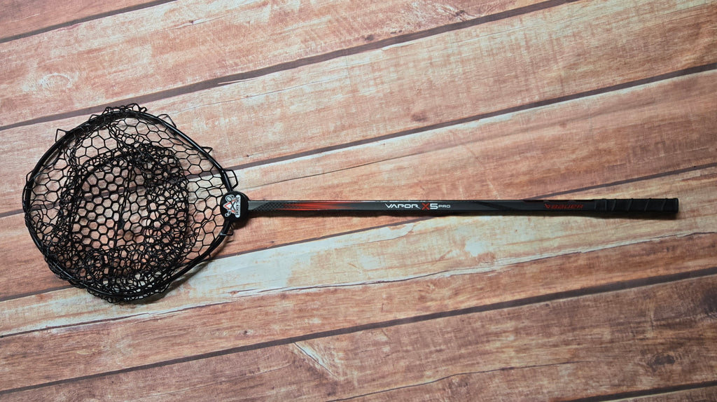 Extra Long Full Strength Landing Net - Bauer Stick